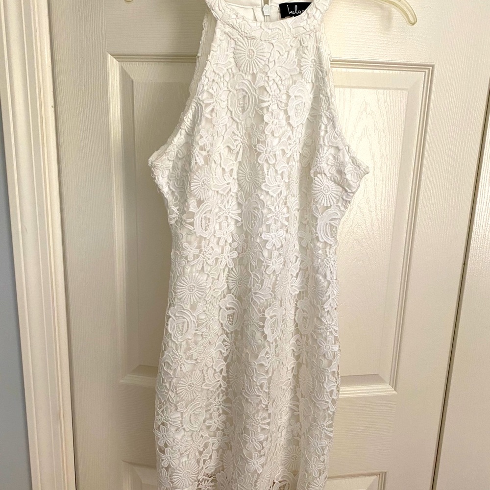 Lulus white dress